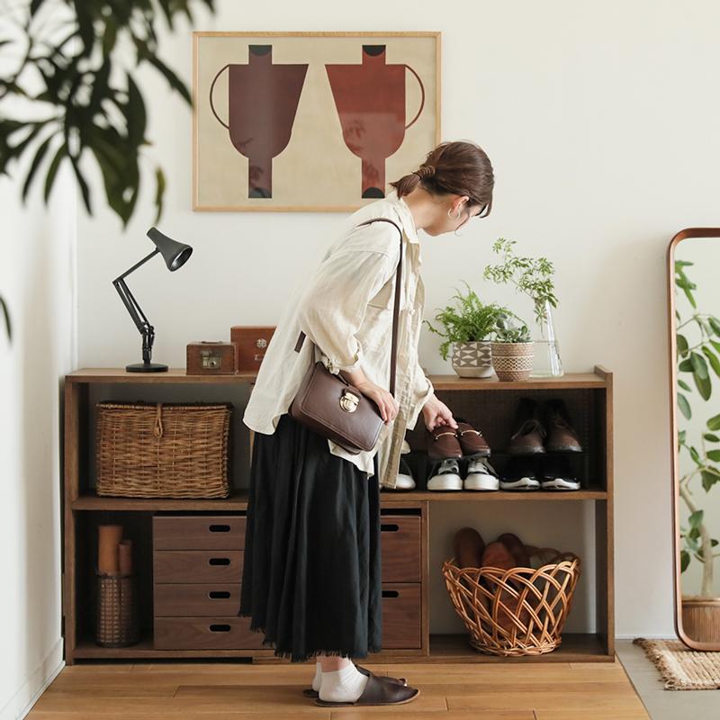 【リセノ】オープンラックナチュラル オープンラック RESPIRAR90 ｜家具・インテリア通販 Re:CENO(リセノ)