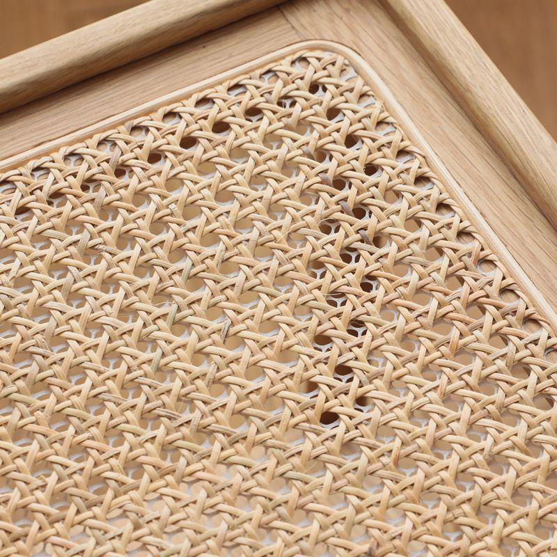 ナイトテーブル RattanMix／NA ベッドサイド ラック シェルフ