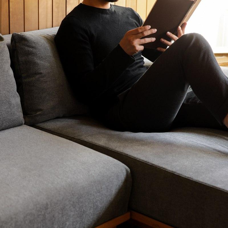 別注プロダクト SIEVE rect unit sofa ロングタイプ カウチソファー