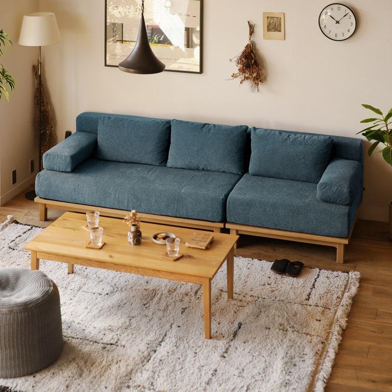 ソファー 2点セット 別注プロダクト SIEVE rect unit sofa 3人掛け