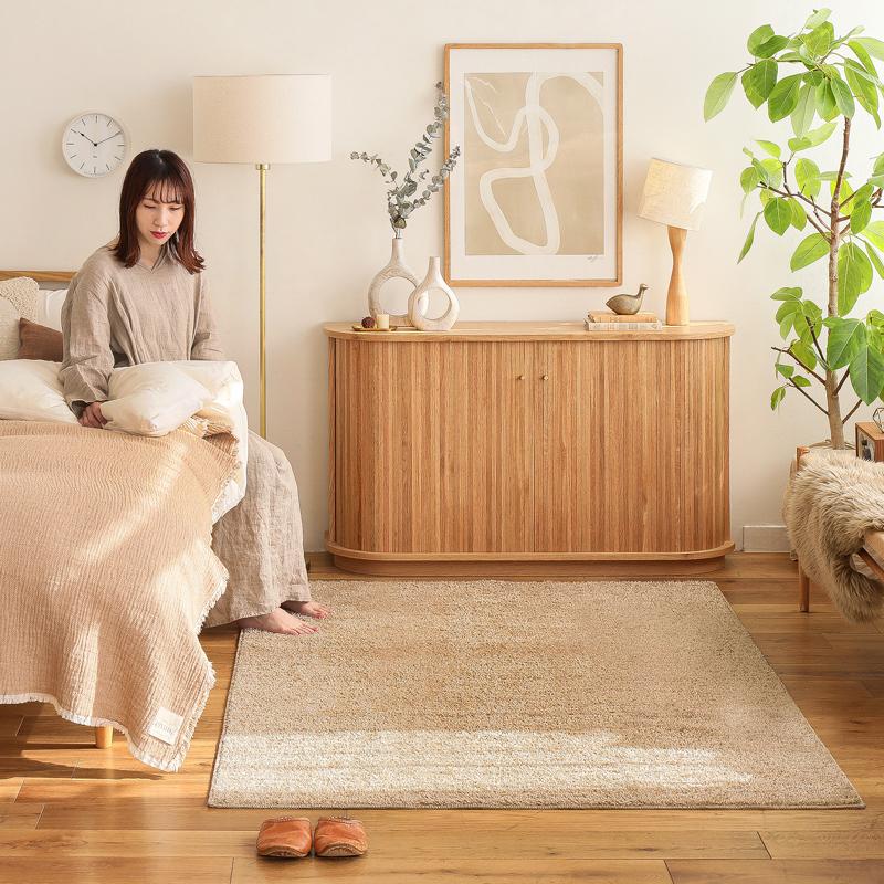 ラグ ラグマット 洗えるラグマット Reflet ルフレ 130×190 日本製