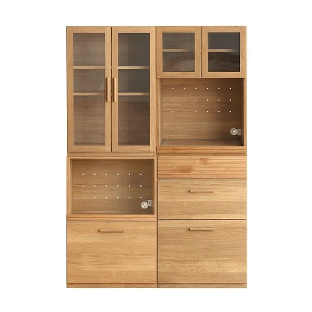 Re:CENO　リセノ　食器棚　Rekit　Eセット　ブラウン 食器棚 Rekit キッチン収納 Eセット 北欧 ナチュラル おしゃれ