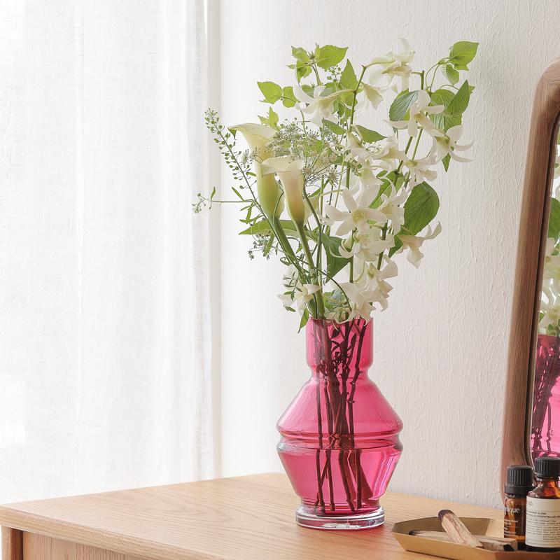 フラワーベース raawii Relae リレー Sサイズ 直径12cm 高さ18cm 花瓶