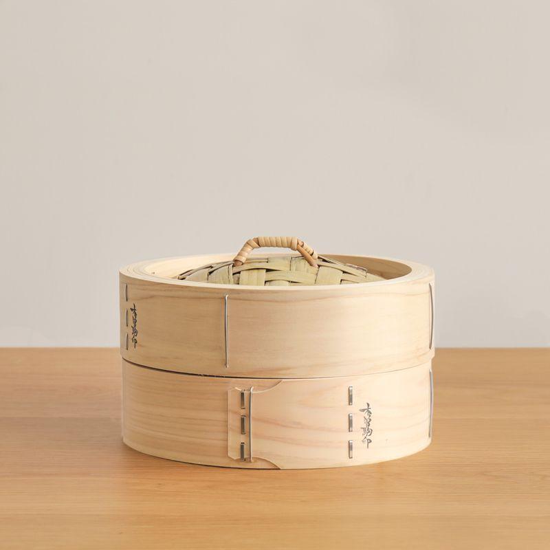 ひのき 中華せいろ 21cm/1段 蓋付き 蒸籠 檜 竹 網代編み 日本 ひのき 中華せいろ 21cm/1段 蓋付き 蒸籠 檜 竹 網代編み 日本