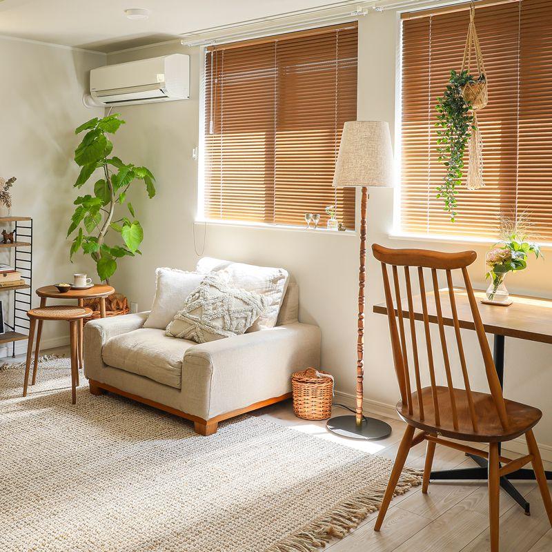 新品[ブラインド]セレーノグランツ25 テンションタイプ ウッドカラー アルミブラインド セレーノグランツ25 テンションタイプ ウッドカラー