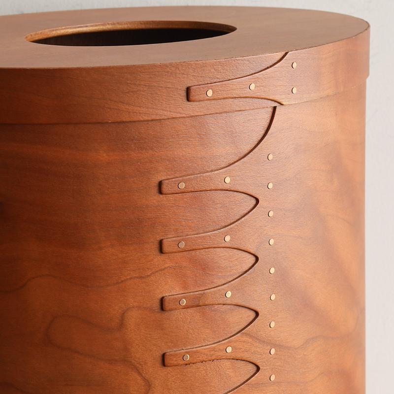 シェーカーボックス ダストボックスタイプ チェリー 楕円 収納