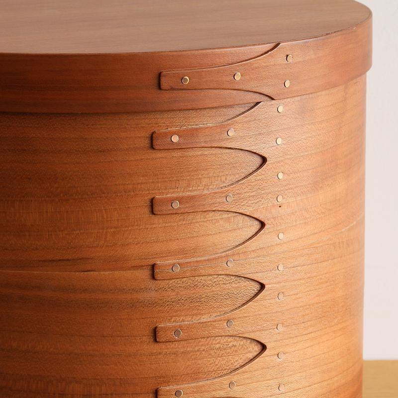 シェーカーボックス ラウンドタイプ ブラック 30×25 収納 ボックス