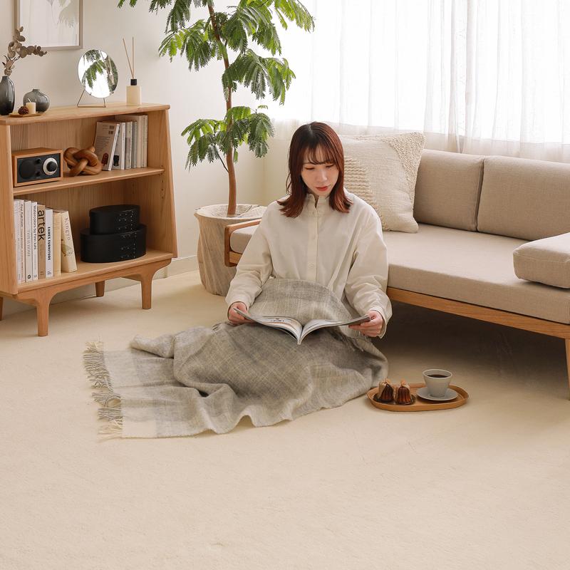 カーペット SIERO シエロ 江戸間8帖 352×352 ラグ ラグマット 抗菌