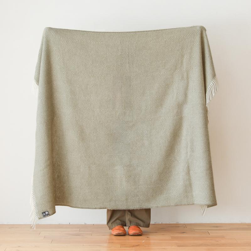 icewearウールブランケット毛布 ウールブランケット 130×180cm フラワーバイフェイス