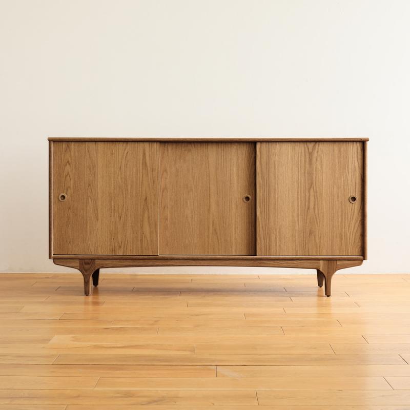 3ドア サイドボード silta 幅160cm 高さ79cm キャビネット 収納棚