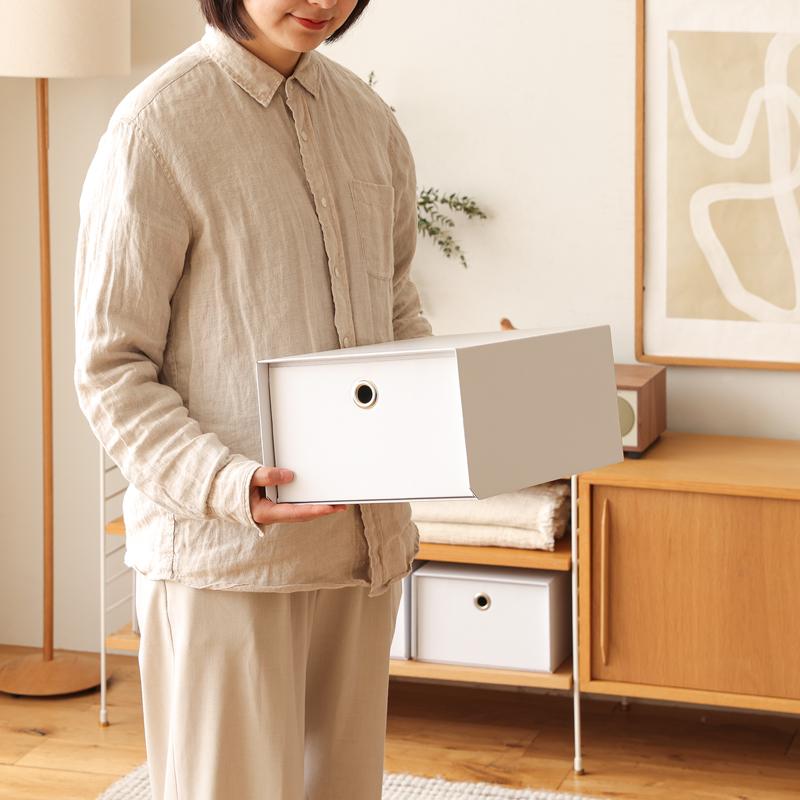 収納ボックス &PAPERS STOCK 仕切り無し 収納 ボックス 収納雑貨