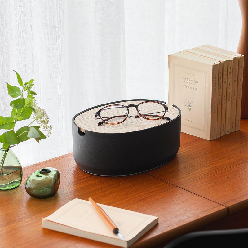 収納 雑貨 ボックス ideaco ストーン調 Sサイズ 収納雑貨 小物入れ