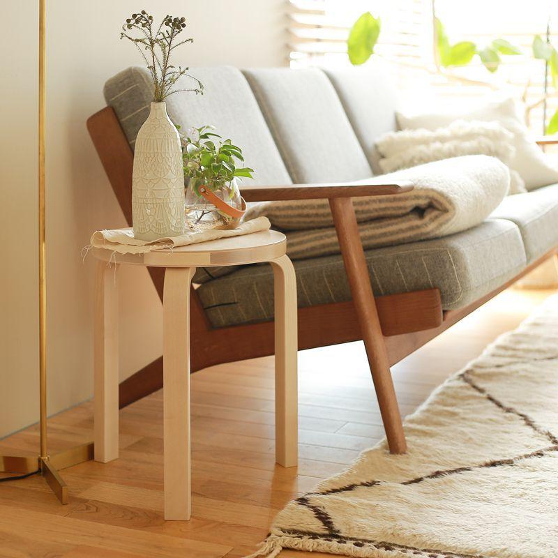 Artek　アルテック　スツール 60 ホワイト ラミネート　北欧家具 楽天市場】スツール 60 北欧 アルテック Artek STOOL60 ホワイト