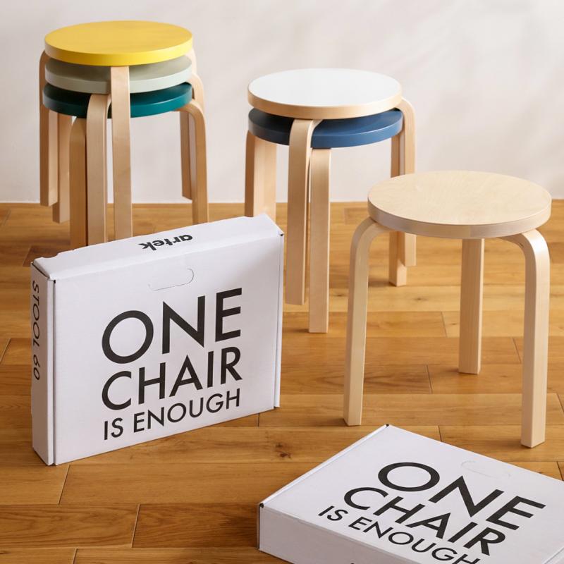 Artek STOOL60 スツール 60 アルテック アアルト ナチュラル 北欧