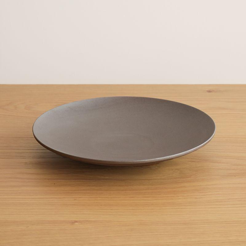 SyuRo せっ器 Deep Plate Sサイズ 18cm グレー ホワイト お皿 ディープ