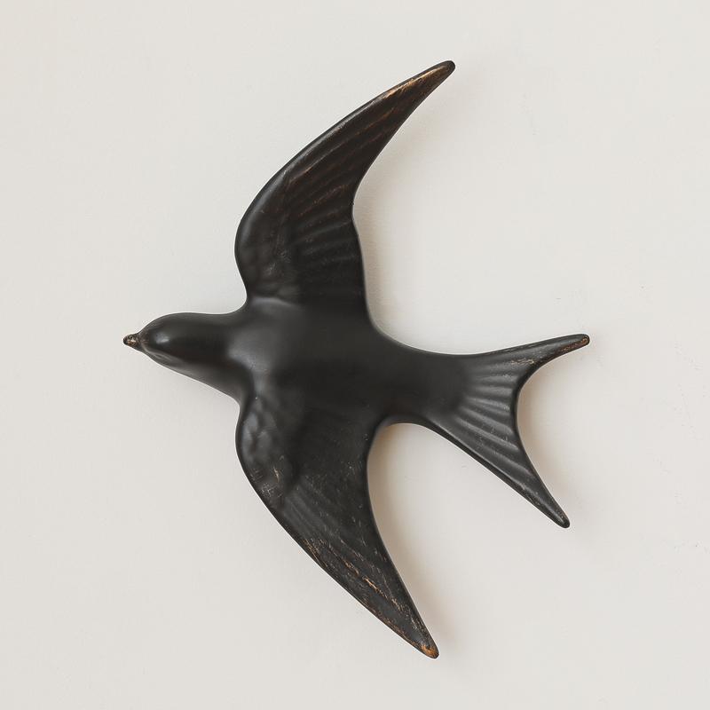 ウォールデコ Swallow スワロー Mサイズ 鳥 壁掛け 壁 壁飾り