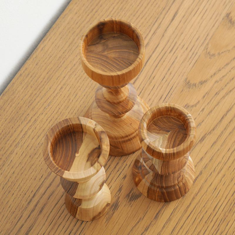 キャンドルホルダー TEAK Lサイズ 7.9×17.5 キャンドルスタンド キャンドルホルダー TEAK Lサイズ 7.9×17.5 キャンドルスタンド