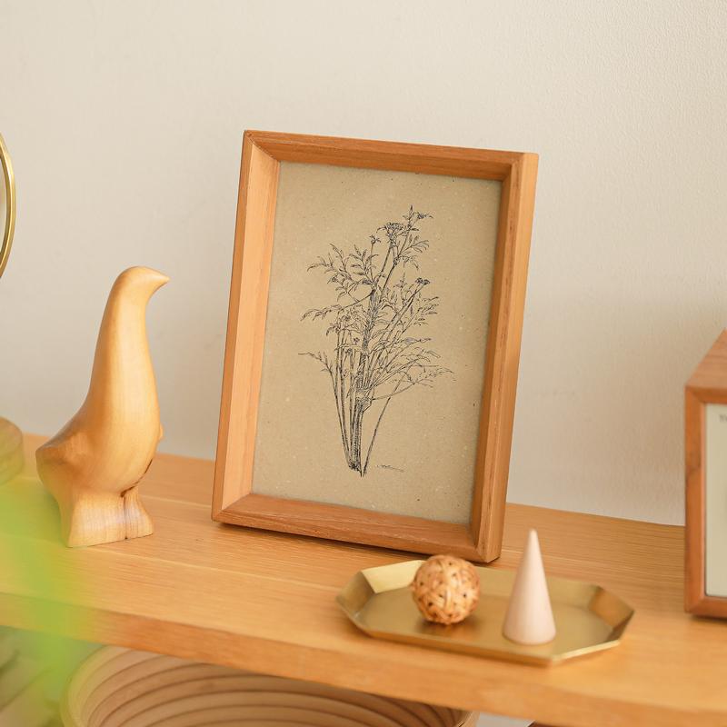 Wフォトフレーム 楽天市場】フォトフレーム チークウッド Sサイズ L判 写真