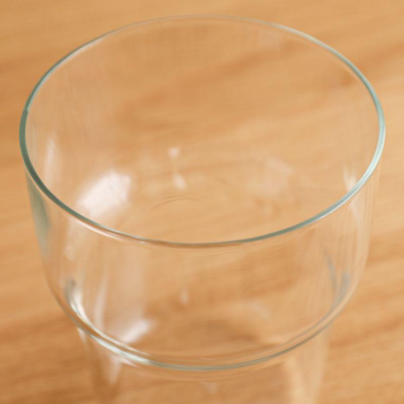 グラス TG Heat-resistant Glass Cup Curved 350ml クリア 深澤直人