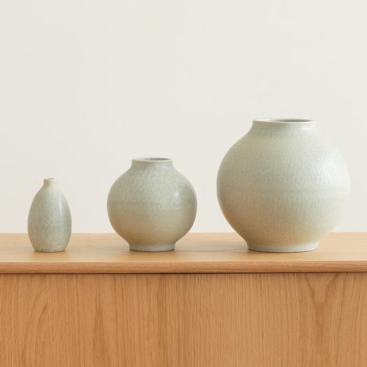 フラワーベース HIJICA TONE VASE Lサイズ 直径21cm 高さ20cm