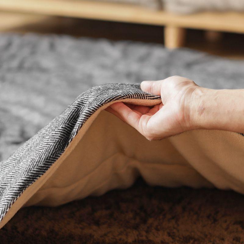 こたつ布団 こたつ 円形タイプ Twill 薄掛け ヘリンボーン 北欧 200