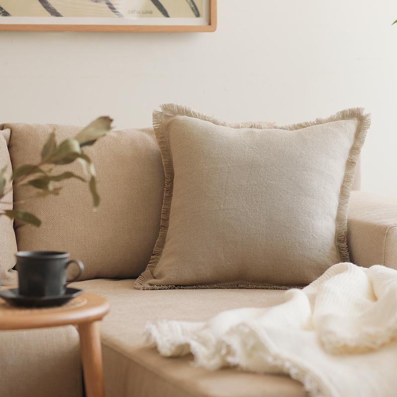 リネンクッションカバー ヴェッキオ・ヴェント 30×45 麻 リネン 無地