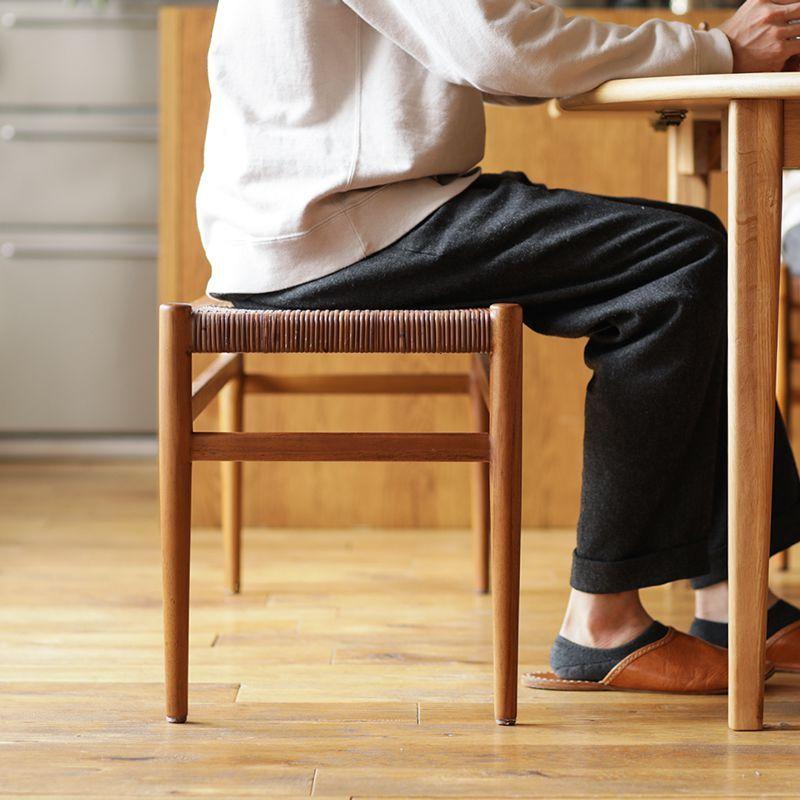 ダイニング ベンチ WICKER／BR ブラウン ラタン ナチュラル