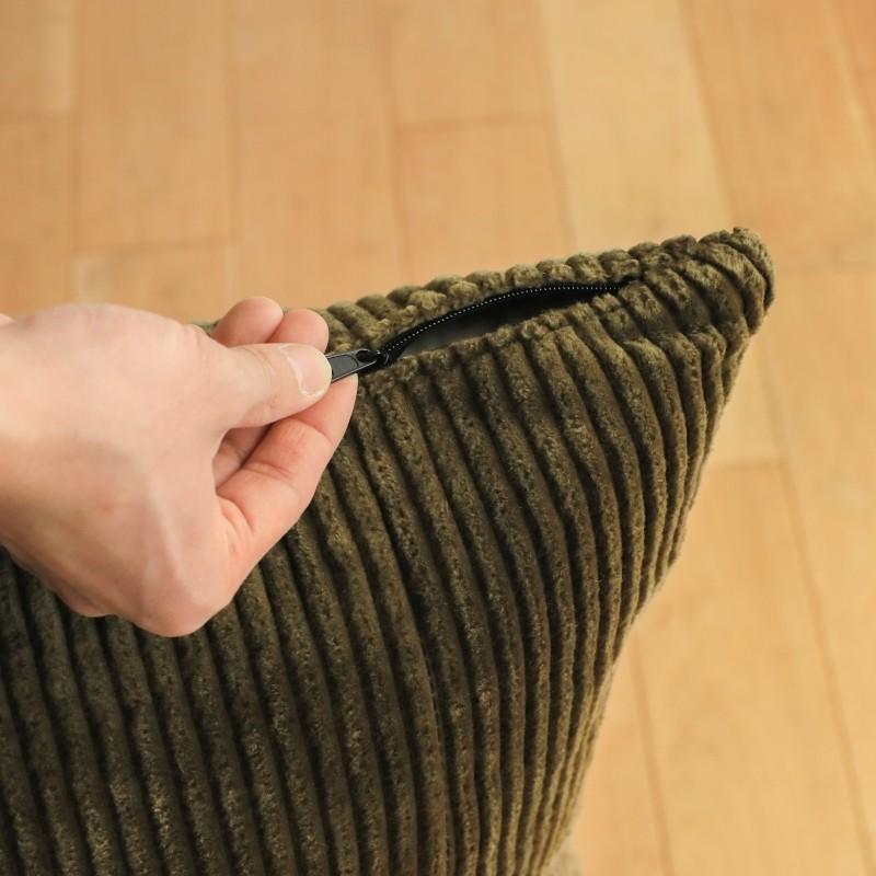 クッションカバー 45×45 WIRY ヴィンテージ コーデュロイ