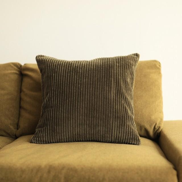 クッションカバー 45×45 WIRY ヴィンテージ コーデュロイ クッション