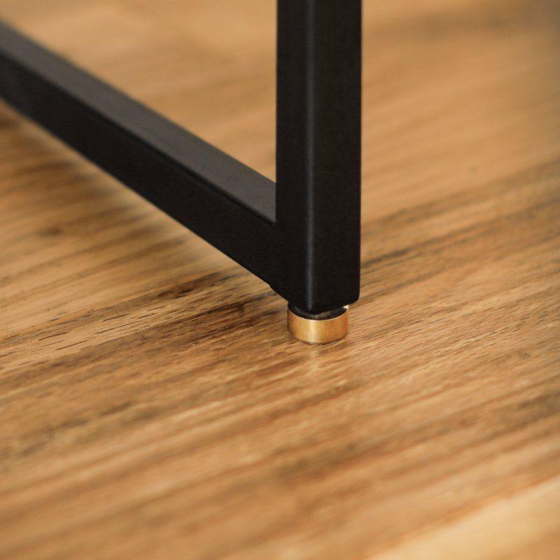 デスク WIRY/BR オフィスデスク パソコンデスク アイアン 真鍮 オーク