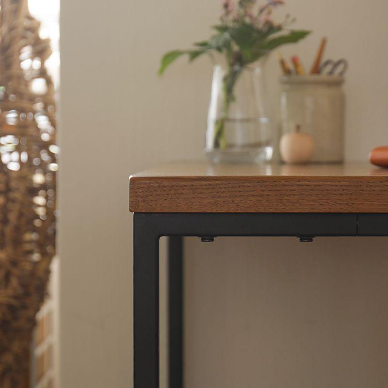 デスク WIRY/BR オフィスデスク パソコンデスク アイアン 真鍮 オーク