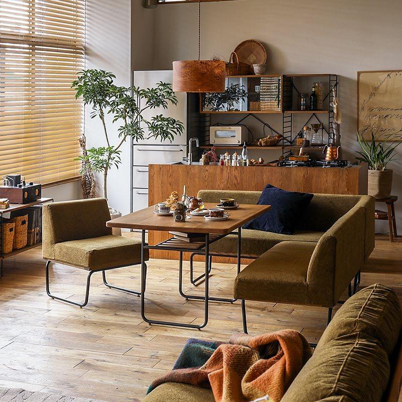 二人掛けソファ WIRY ヴィンテージ ブルックリン 西海岸 コーデュロイ