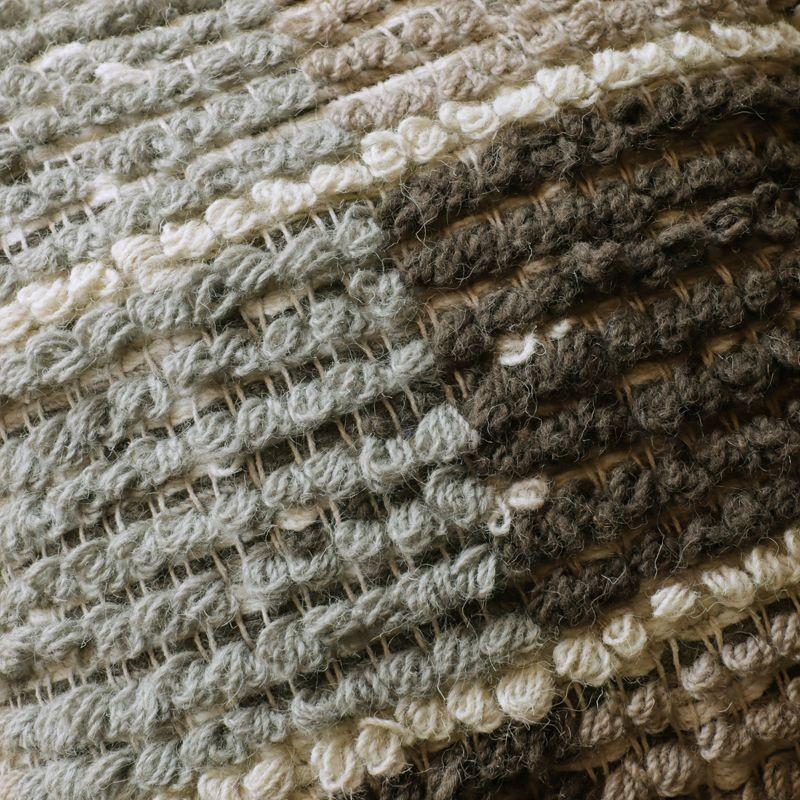 クッションカバー 45×45 クッション カバー WOOLEN シリコンフィル