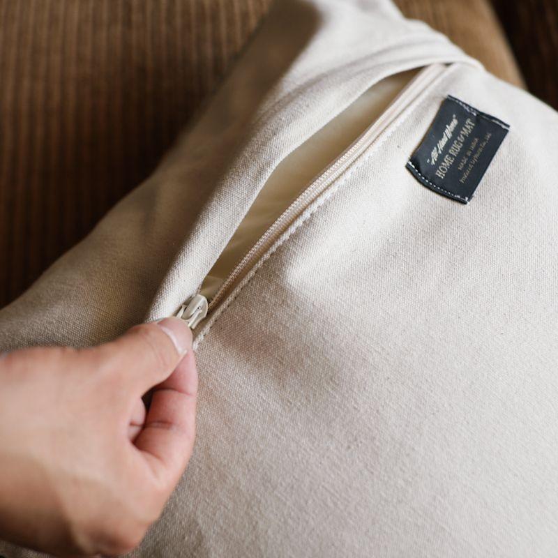 クッションカバー 45×45 クッション カバー WOOLEN シリコンフィル