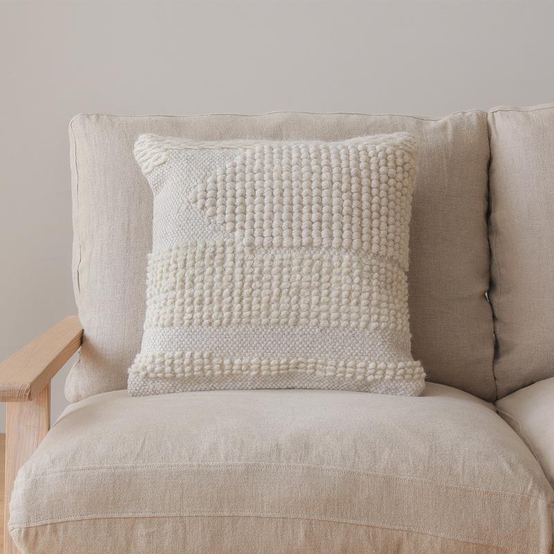 クッションカバー Woolith ウーリス 45×45 角型 ウール コットン