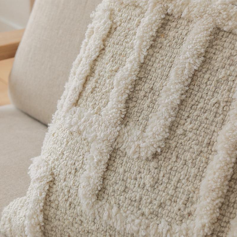 クッションカバー Woolith ウーリス 45×45 角型 ウール コットン
