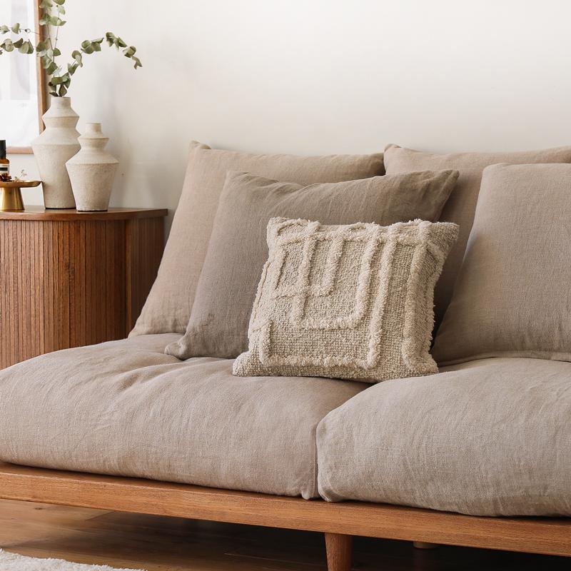 クッションカバー Woolith ウーリス 45×45 角型 ウール コットン