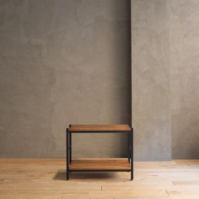 収納 シェルフ ZAGA ラック 60 高さ 48cm ヴィンテージ 西海岸