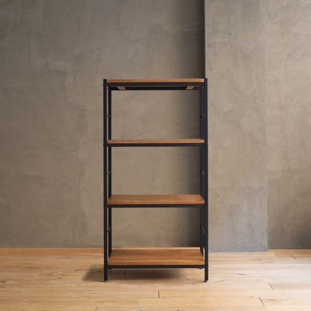 収納 シェルフ ZAGA ラック 60 高さ 48cm ヴィンテージ 西海岸