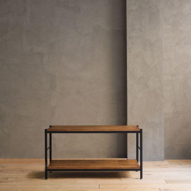 収納 シェルフ ZAGA ラック 90 高さ 83cm ヴィンテージ 西海岸