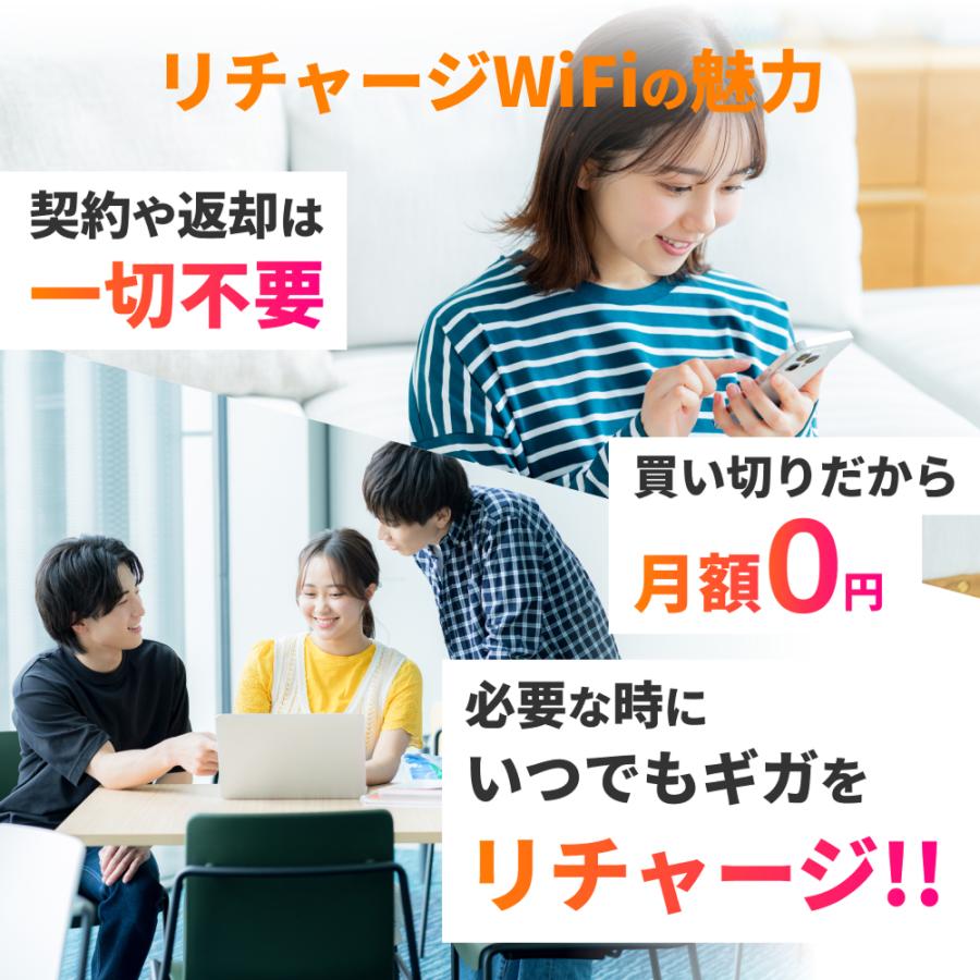 リチャージWiFi 【リチャージWiFi公式】スターターキット500MB