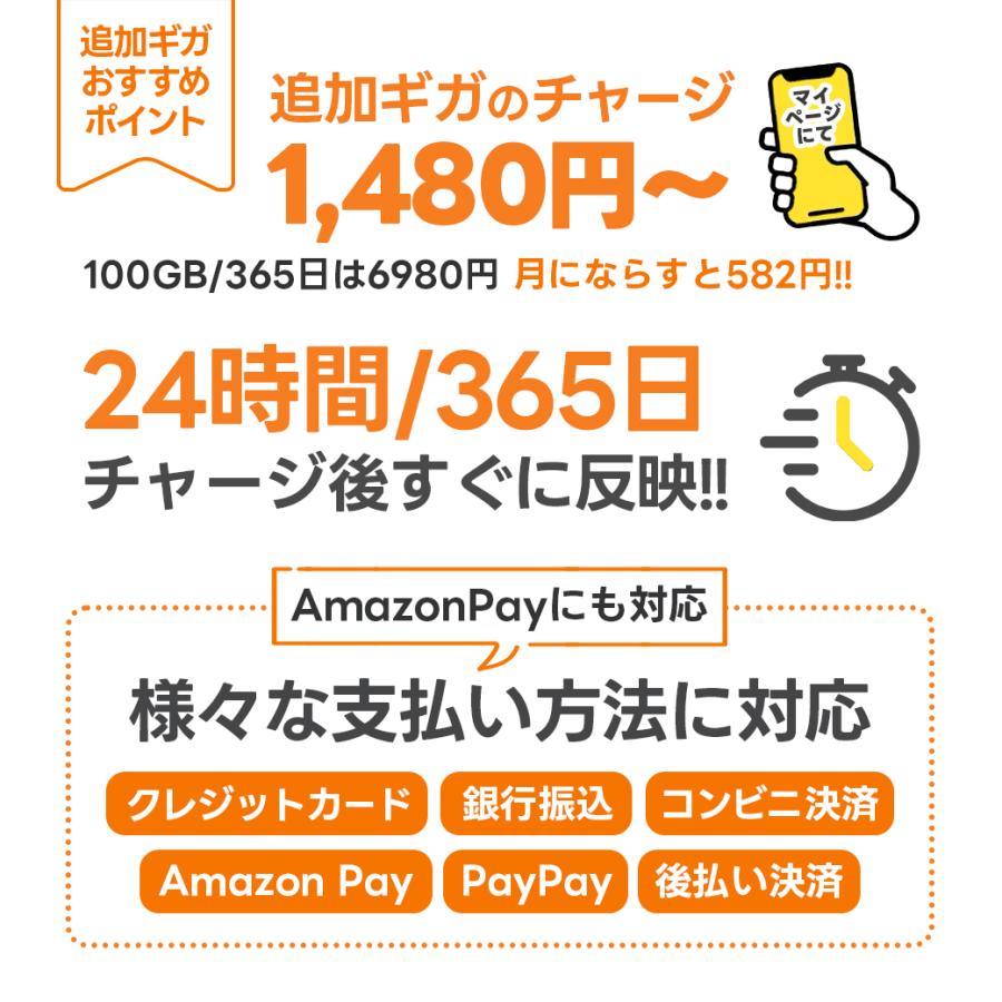 リチャージWiFi 【リチャージWiFi】30日間 100ギガ付きモバイル