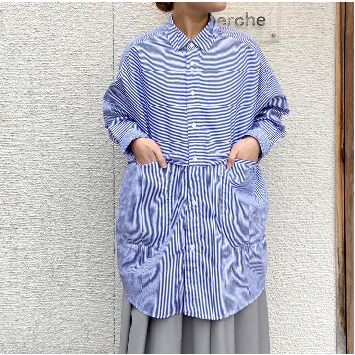 yuni 【30%OFF】buoy buoy ブイ ブロード/ストライプ PAPA POCKET