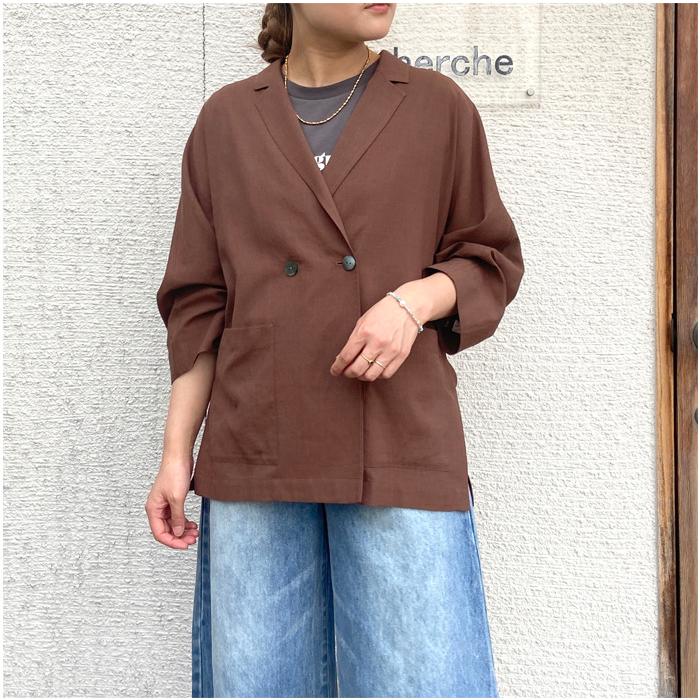 cafune カフネ ドルマンスリーブ シアージャケット 435401  