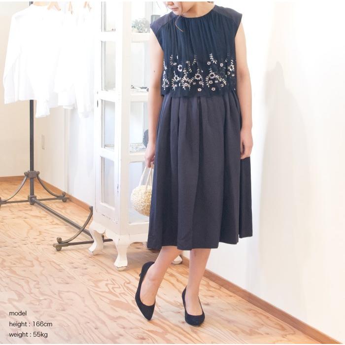 50 Off Chambre De Charme Noir シャンブルドゥシャーム ノアール グラデーション刺繍ワンピース47 01 Op 005 18 1 ネイビー Chambredecharmenoir Op005 18 1 ルシェルシュ Yahoo 店 通販 Yahoo ショッピング