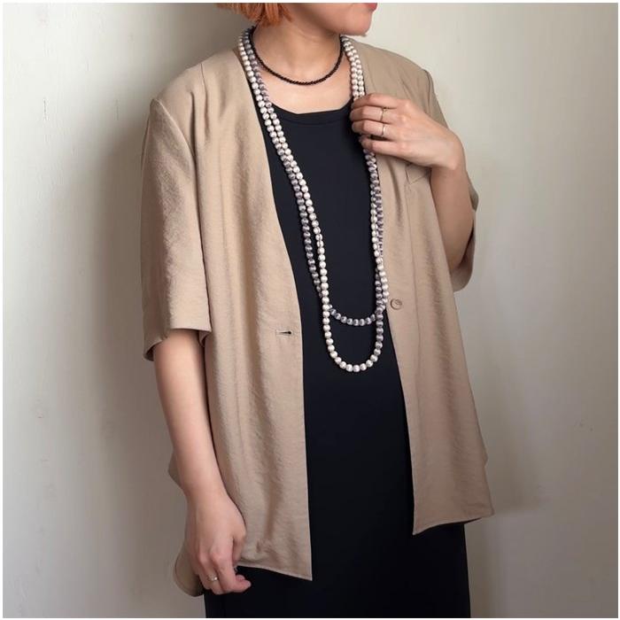 CITRUS シトラス シルクボールネックレス : ルシェルシュ Yahoo!店