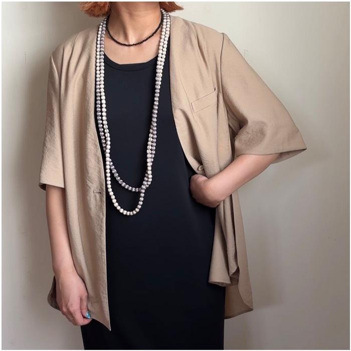 CITRUS シトラス シルクボールネックレス : ルシェルシュ Yahoo!店