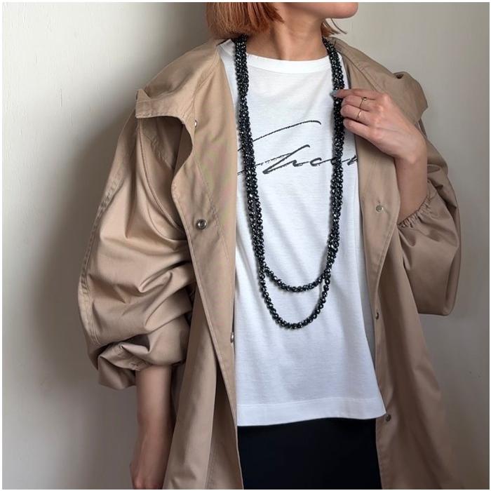 CITRUS シトラス シルクボールネックレス : ルシェルシュ Yahoo!店