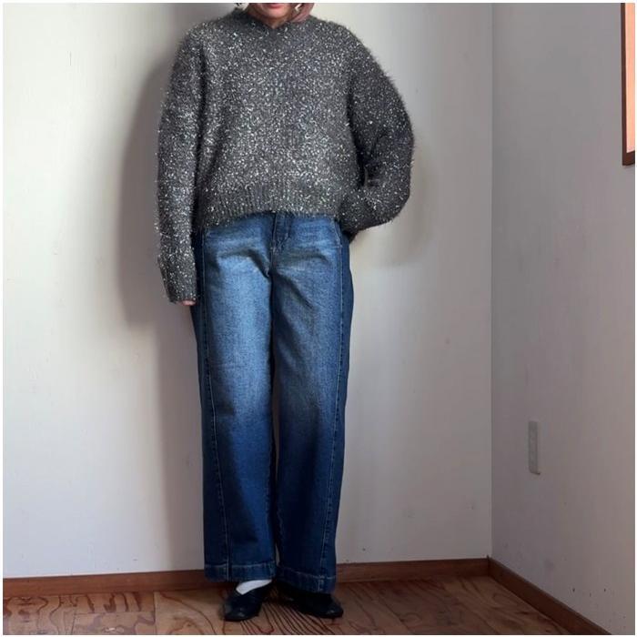 Cynical（シニカル） 裏微起毛 ストレッチカーブデニムパンツ 552