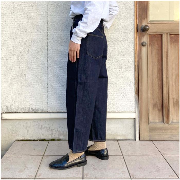 ESTROISLOSE エストゥロワルーズ オーガニックルーズデニム ワイドパンツ EB19307 ESTROISLOSE エストゥロワルーズ オーガニックルーズデニム ワイドパンツ EB19307